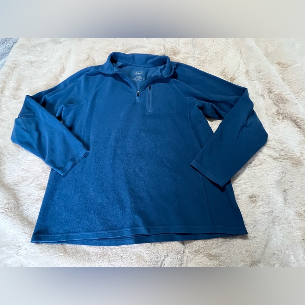 L.L. bean fleece pullover size L gorpcore - Picture 3 of 6